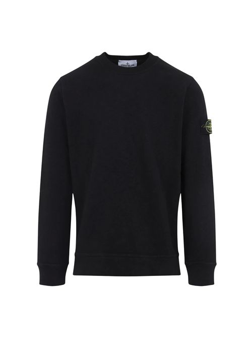 Felpa 6100053 in jersey di cotone garzato vanisé STONE ISLAND | 6100053S0238V0029